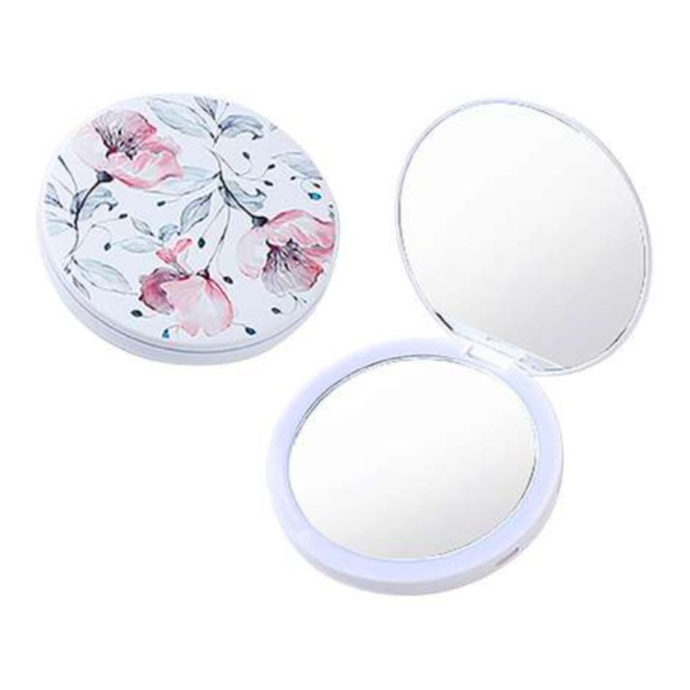 ❣️2/$36 NIB ALLGOODS Compact Dual Makeup Mirror Full Size